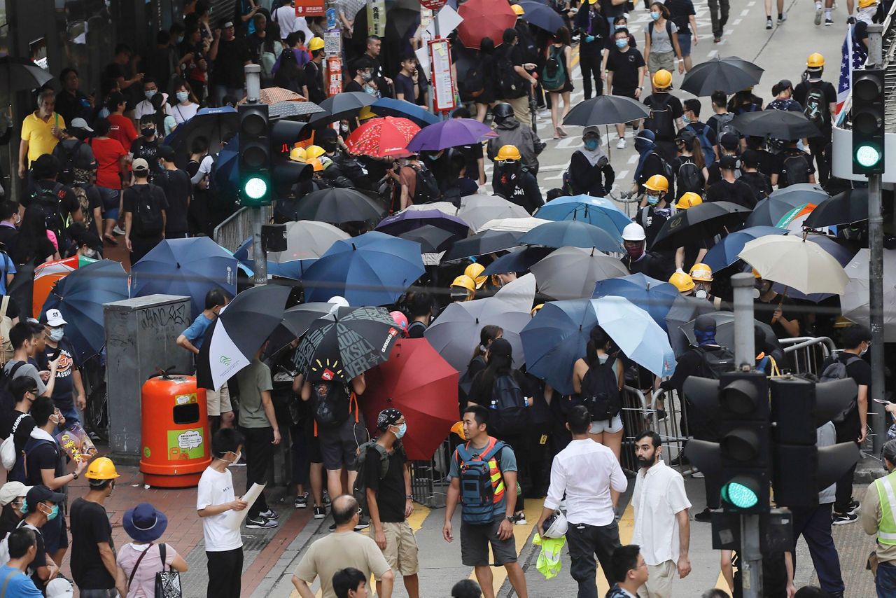 Hong Kong protesters, police ready for another likely clash