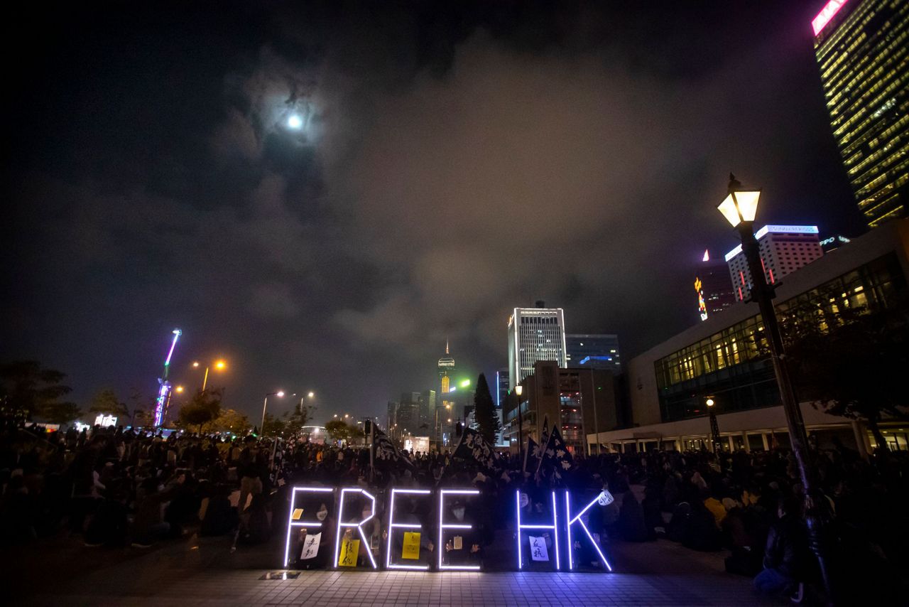 Hong Kong protesters mark 6 months since movement began