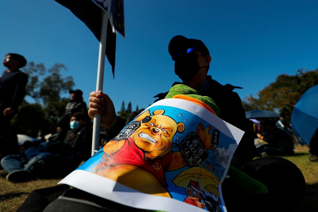 Hong Kong protests cross half-year mark with rally
