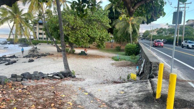 Honl's Beach. (Photo courtesy of County of Hawaii)