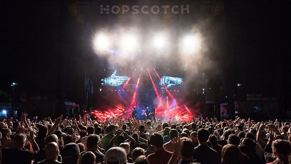 A crowd at the Hopscotch Music Festival. (Credit: Michael Robson/visitRaleigh.com)