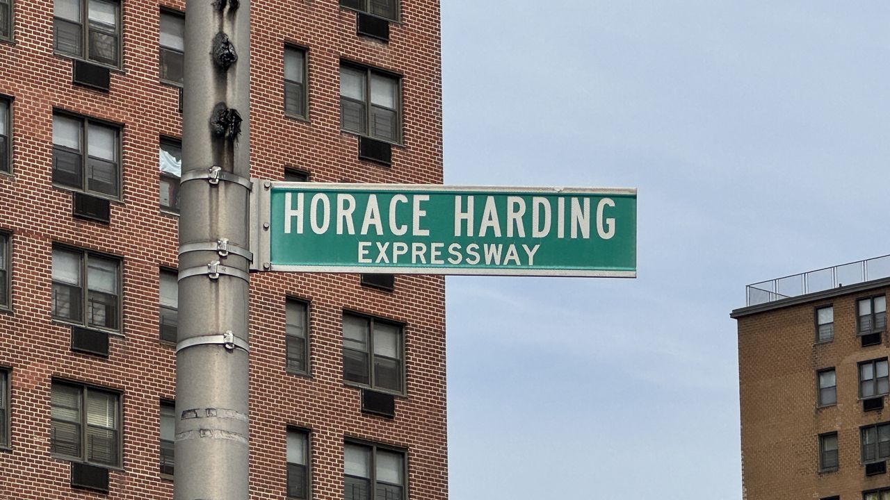 Born in 1863, James Horace Harding was a wealthy banker, businessperson and art collector — who also happened to be into road construction. (Spectrum News NY1/Roger Clark)