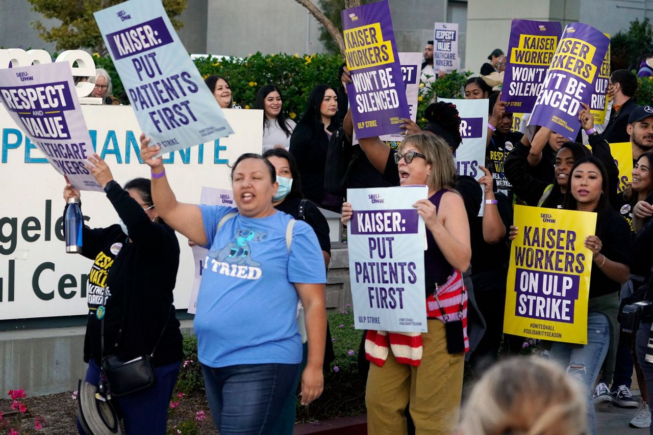 Thousands of US health care workers go on strike in multiple states ...