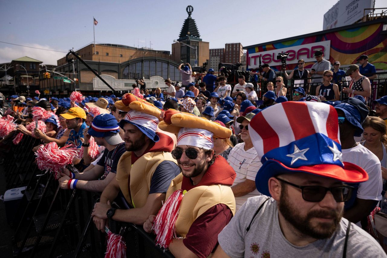 bests in a fourth of july hot dog contest