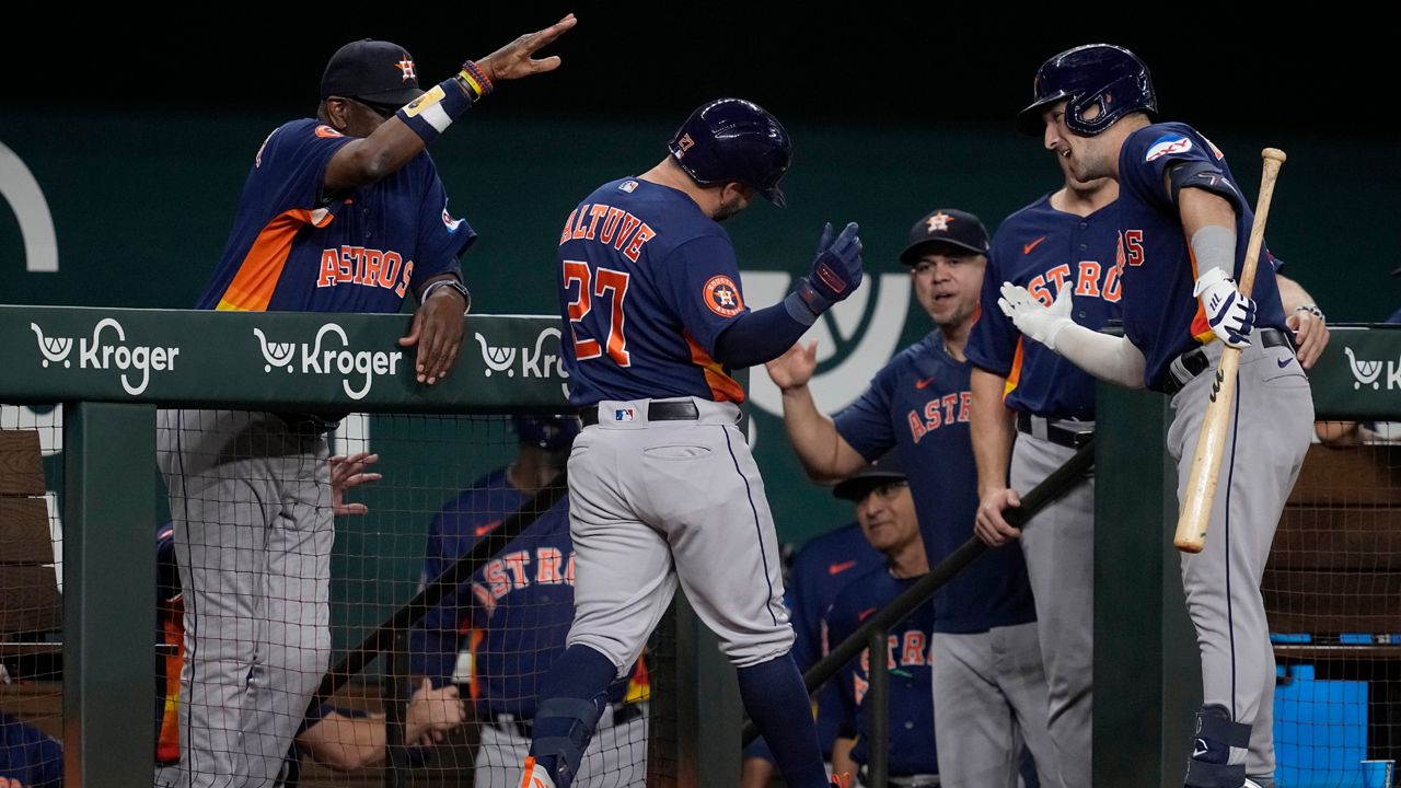 THAT'S HOW YOU START A BALLGAME! Astros get SEVEN runs on the