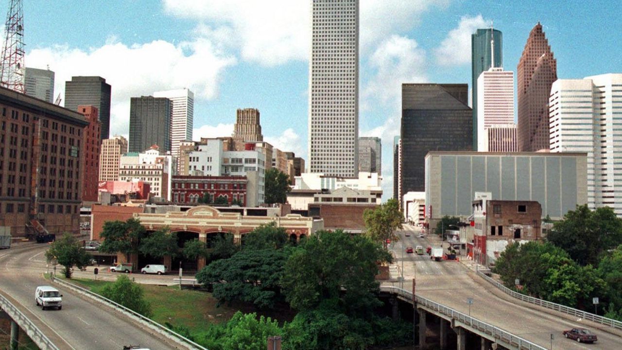 A portion of the Houston skyline appears in this image from 2009. (AP Photo)