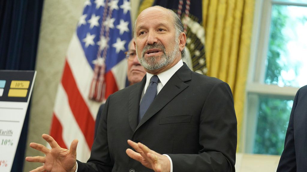 Lutnick confirms Epstein island lunch as commerce secretary faces calls to resign