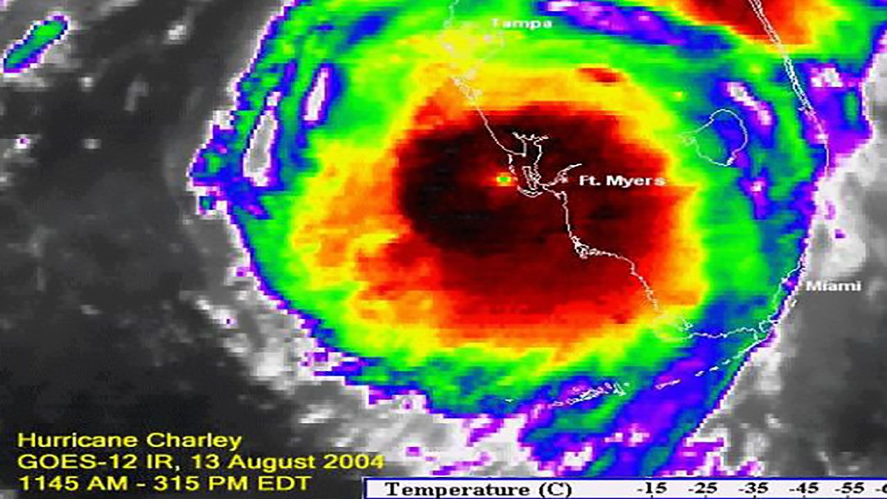 Hurricane Charley made landfall 19 years ago