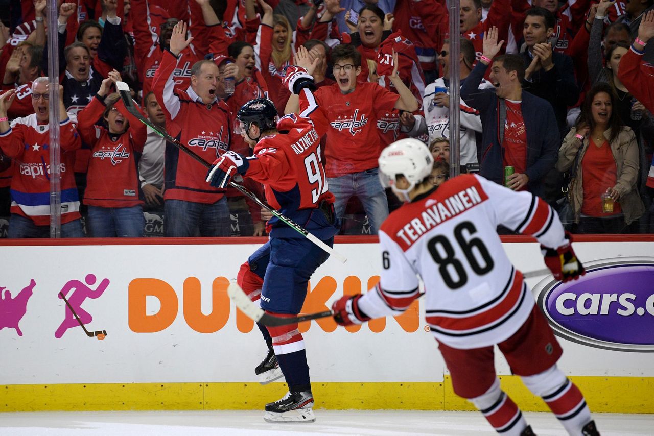 Hurricanes Stun Defending Champion Capitals In 2OT In Game 7