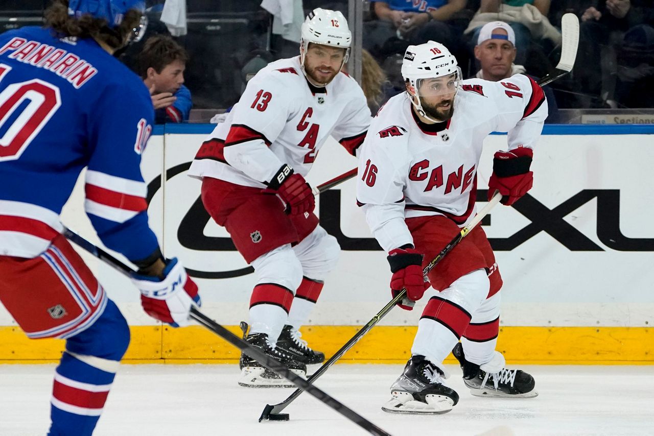 Chytil scores 2, Rangers beat Hurricanes 5-2 to force Game 7