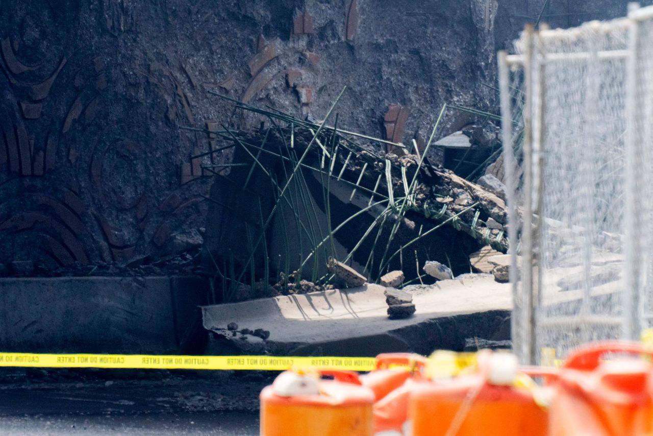 Fire under I-95 causes section to collapse, closing interstate in both ...
