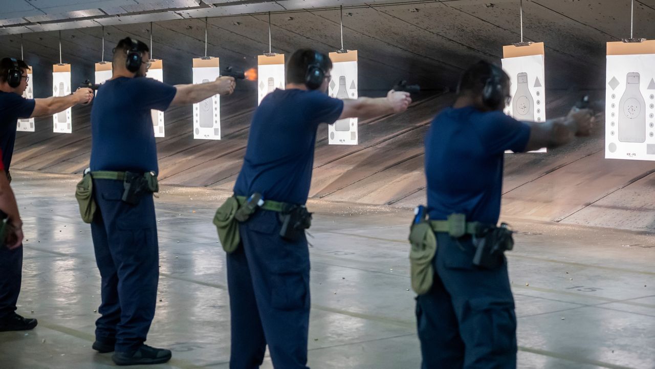 Inside the facility where ICE is training recruits