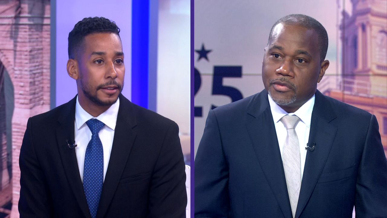 The candidates include incumbent Brooklyn Borough President Antonio Reynoso and challenger Khari Edwards. (Spectrum News NY1)