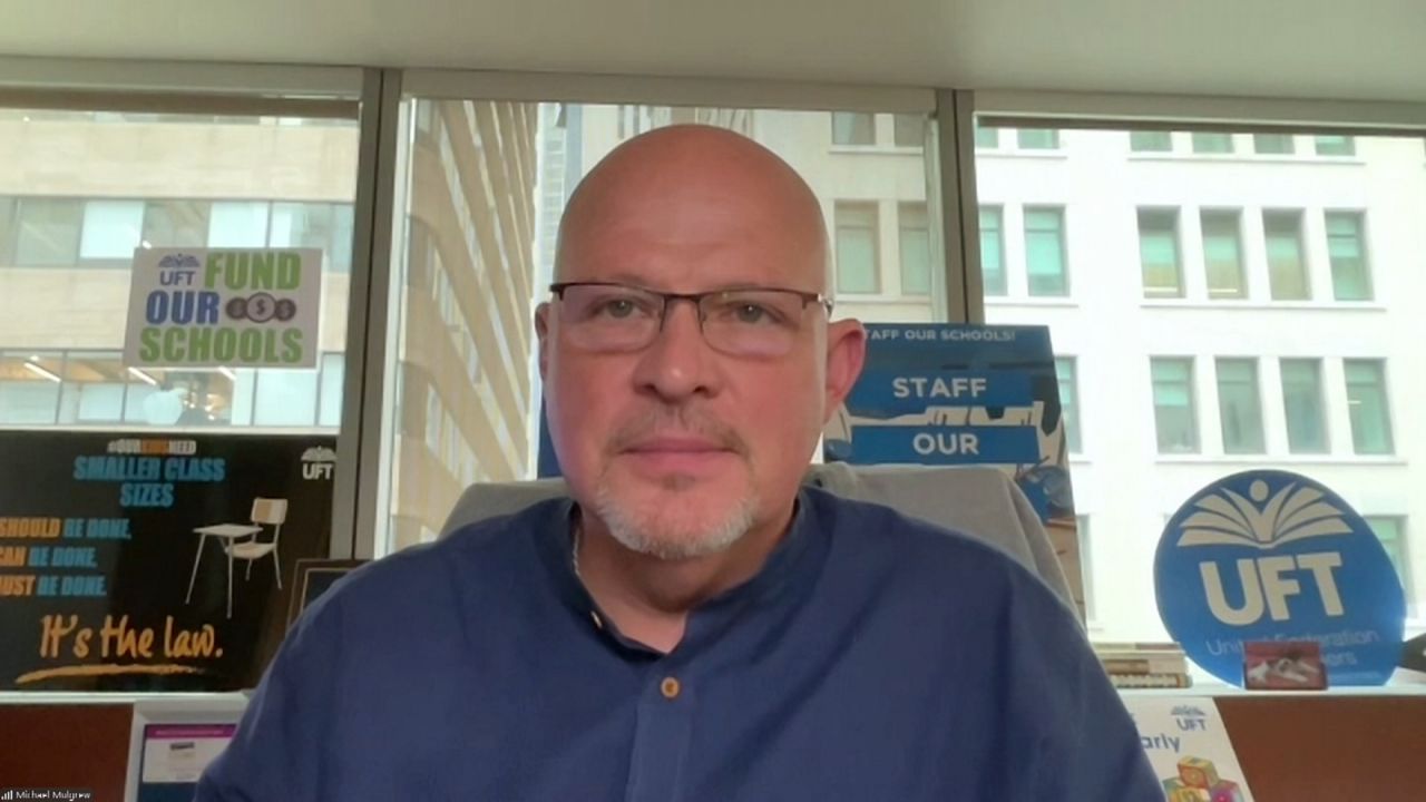 Michael Mulgrew, the president of the UFT, joined 