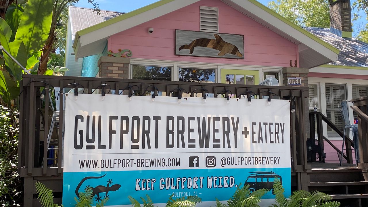 Gulfport Brewery + Eatery offers unique in-house beer and food options. (Photo by Scott Harrell)