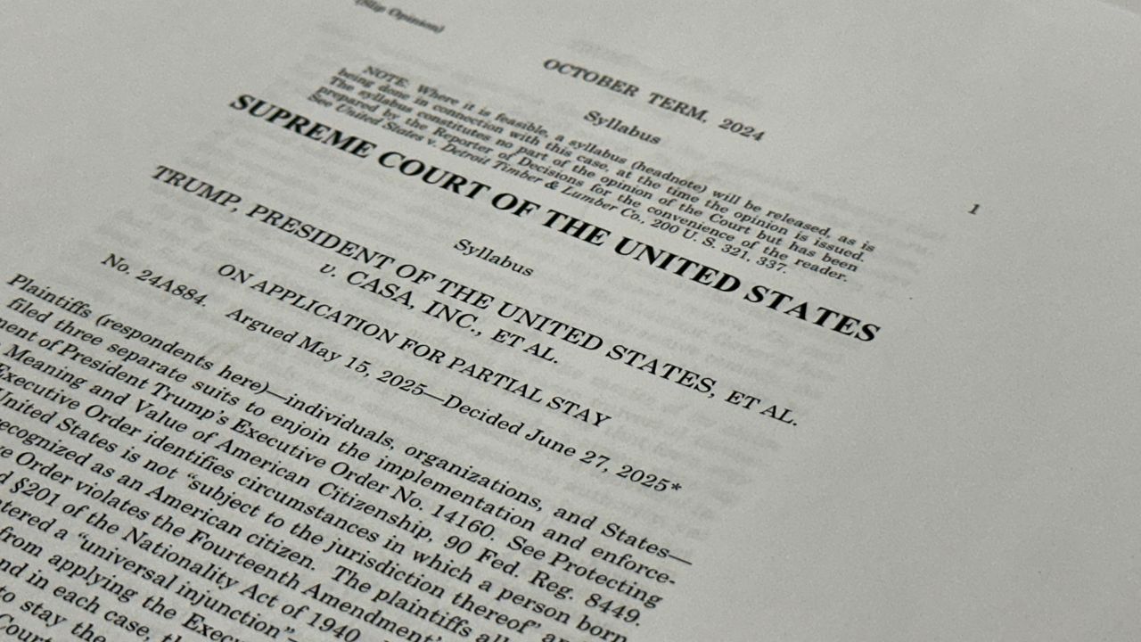 A local expert and immigration advocacy group leader weighs in Supreme Court's ruling in birthright citizenship case. (Spectrum News)