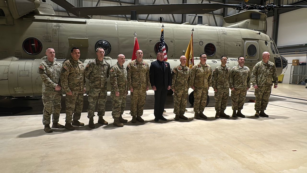 6 New York Army National Guard soldiers awarded French medals for acts of bravery