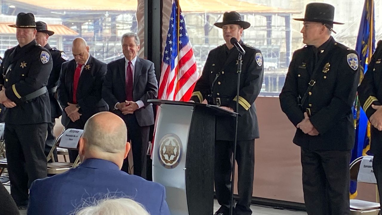 John Garcia officially sworn in as Erie County sheriff