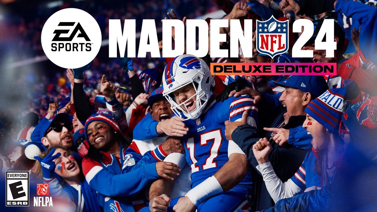 Josh Allen named cover athlete of EA Sports' Madden 24