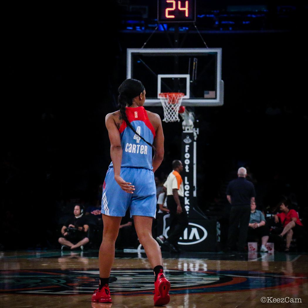 Sydney Carter coaches at A&M