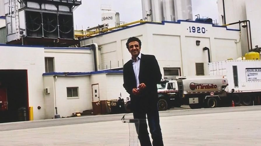 Hamdi Ulukaya outside of a Chobani factory. (Chobani)