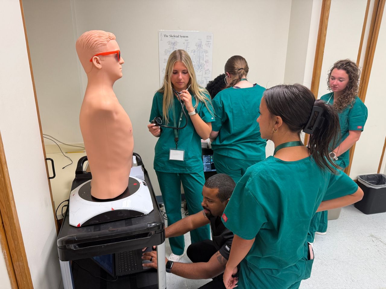 Nusring students get hands-on experience at USF