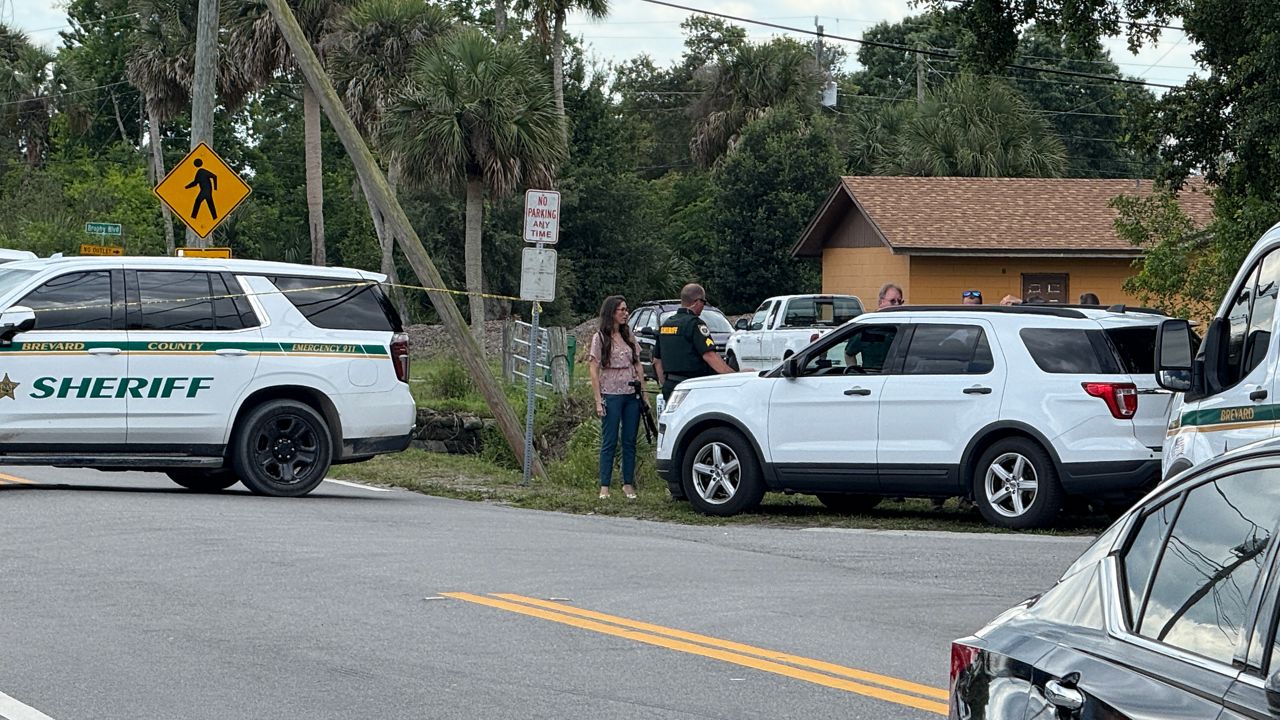 Deputies with the Brevard County Sheriff's Department respond to the scene. (Spectrum News)