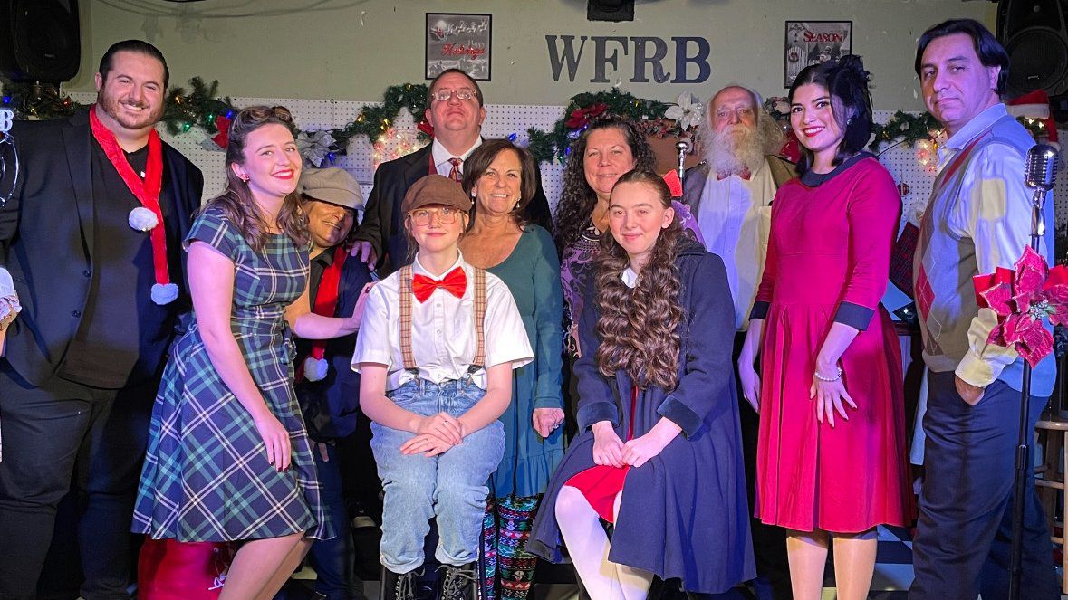 Actors pose after a production at the Little Victory Theatre on Staten Island. (Courtesy of Little Victory Theatre)