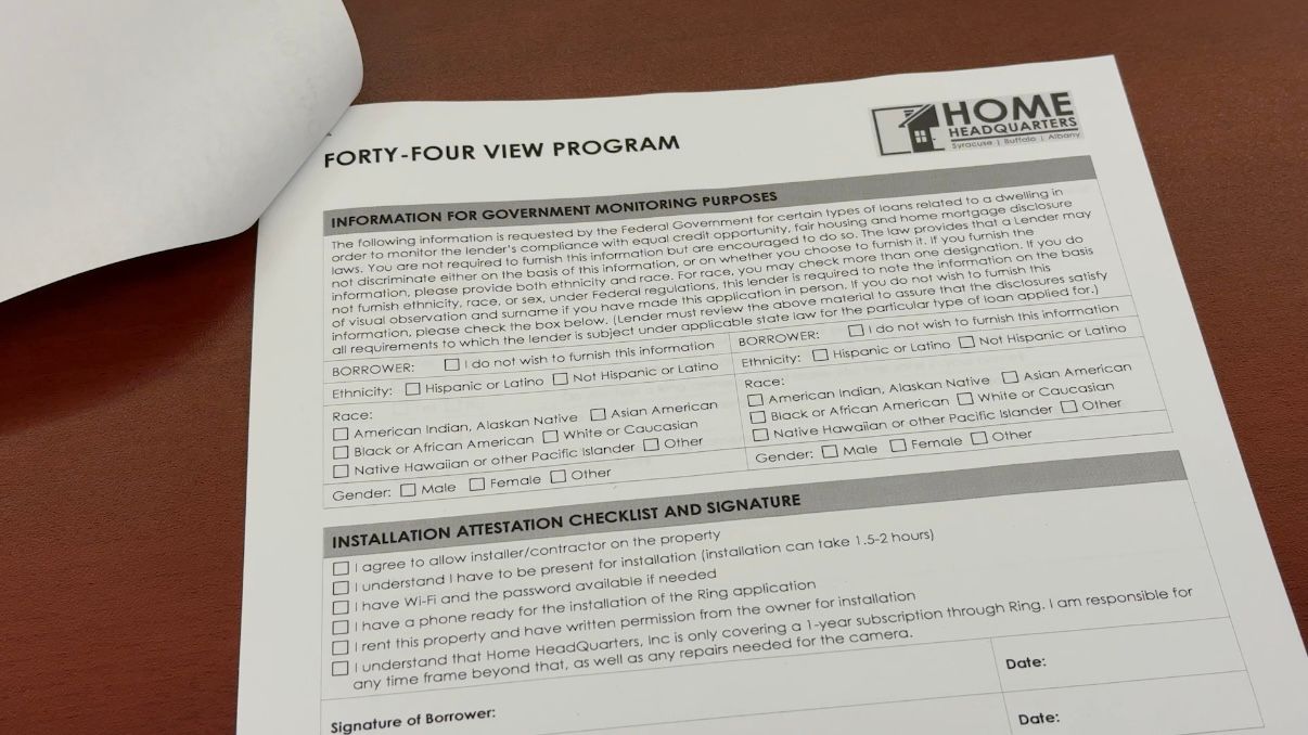 Applications for the View Forty-Four Program are accepted on a first come, first serve basis.  (Spectrum News 1/Mike Kuehner)