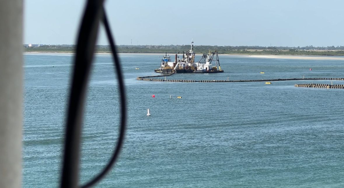 The Volusia County coastal resiliency initiative at Lighthouse Point Park remains underway. (Spectrum News)