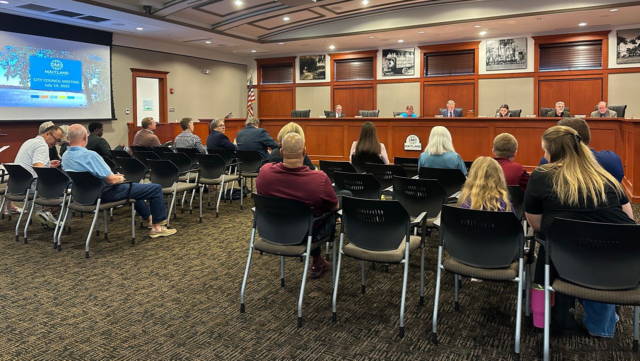 Maitland's City Council approves library development phases for rebuild project, set to begin in April 2026. (Spectrum News/Jordan Mead)
