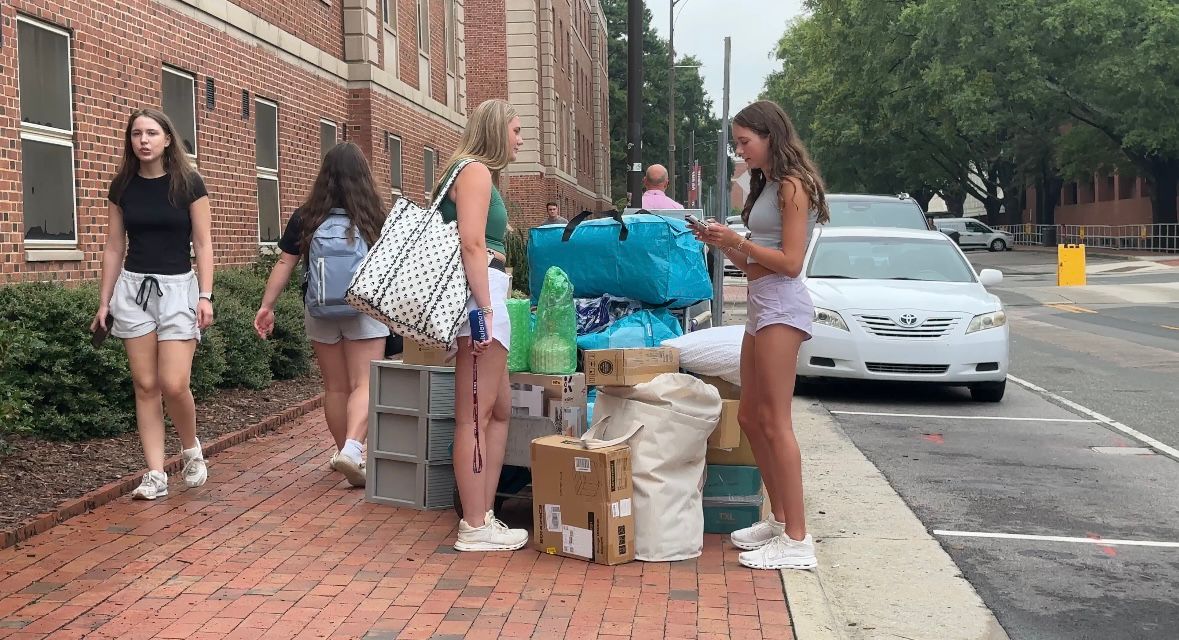With the new semester days away, students are back on campuses around N.C.