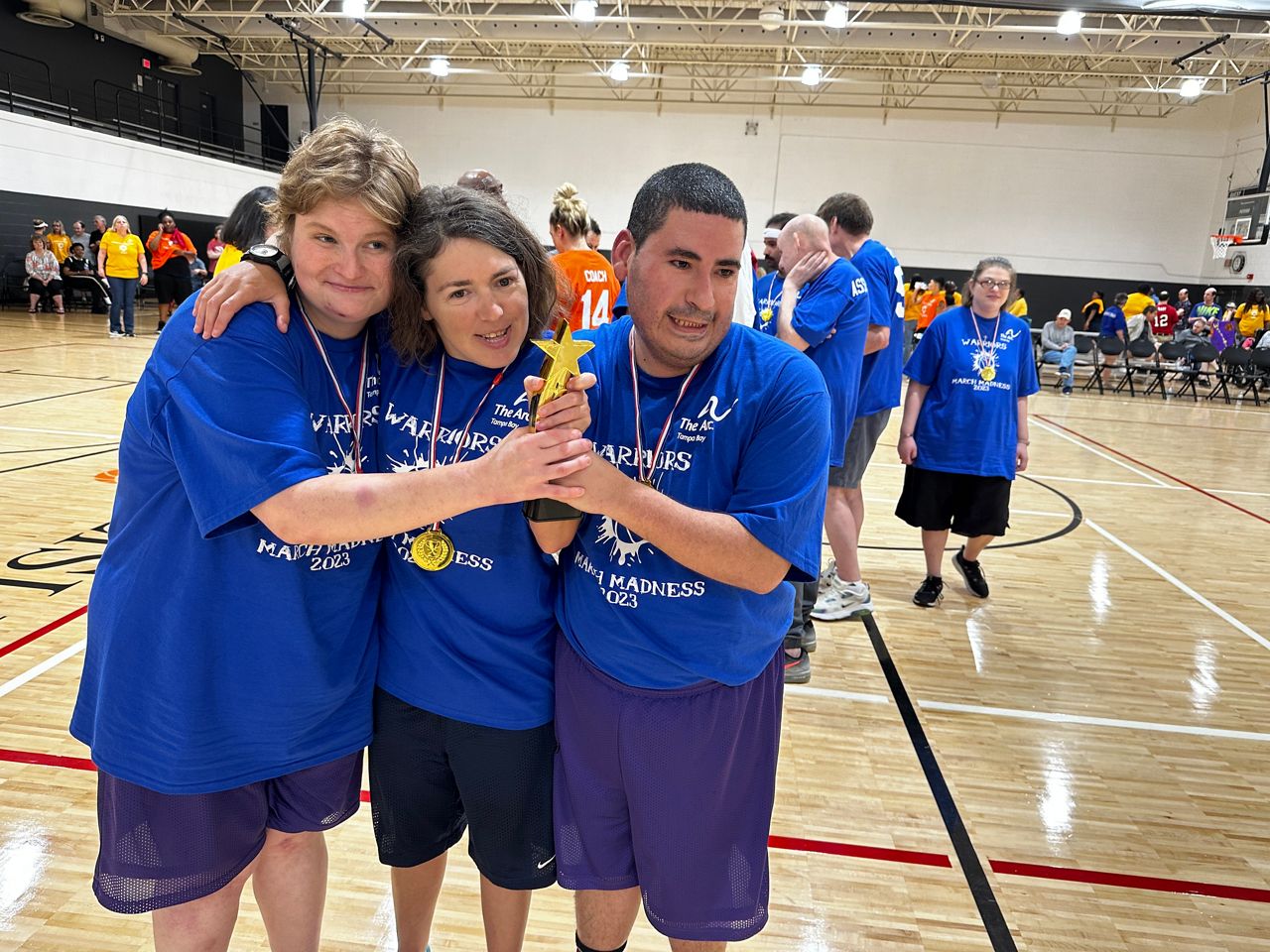 The Arc Tampa Bay members win annual basketball game