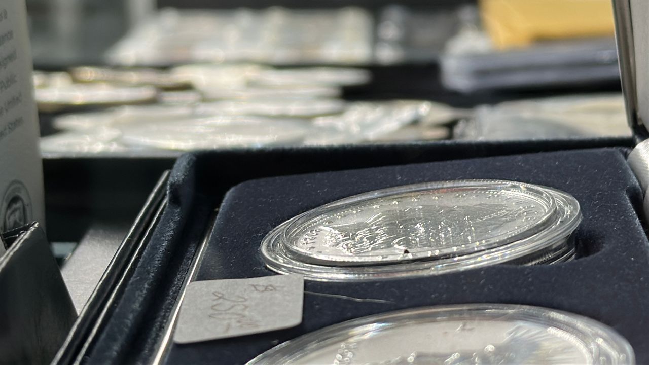 Gold and silver coins were the standard for decades in the United States until the mid 20th century, when the country went off the gold and silver standards. (Spectrum News)