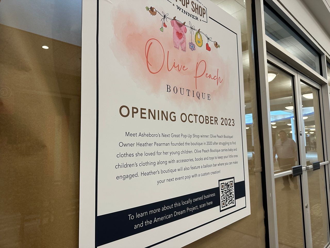 Olive Peach Boutique wins retail space in Asheboro Mall