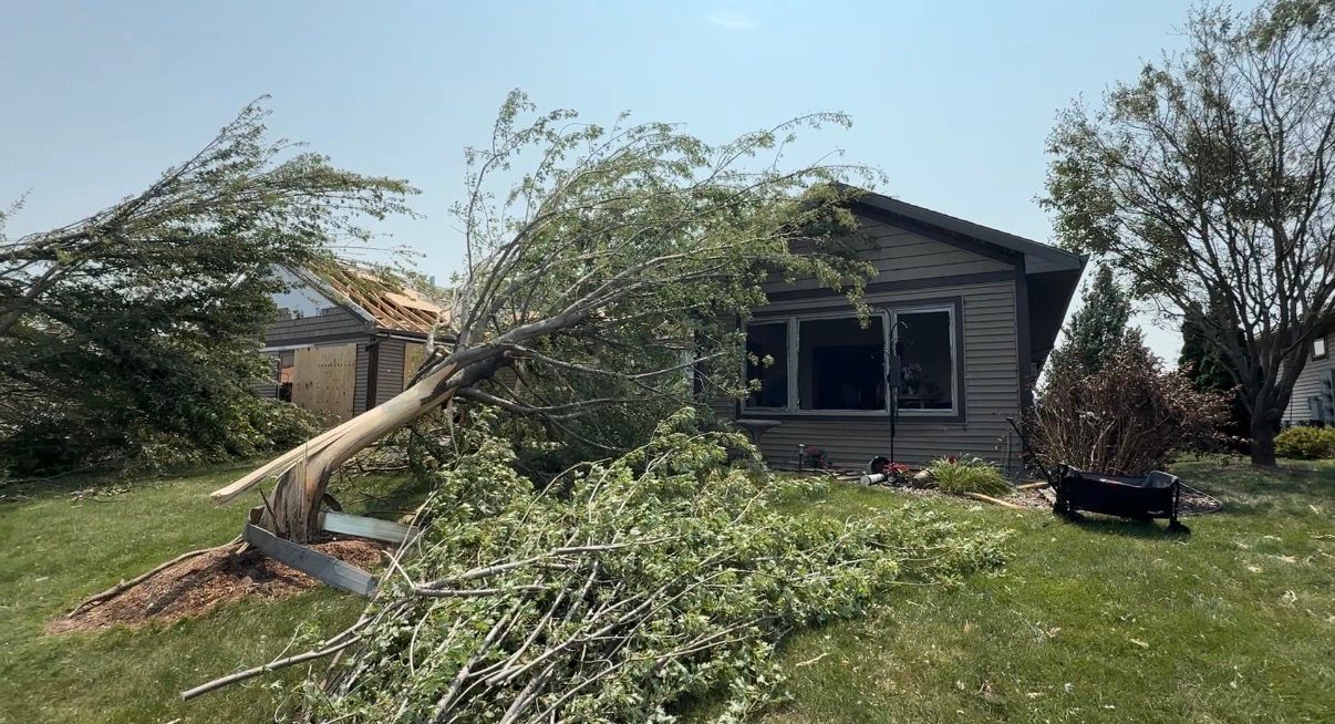 'Glad that we are alive': Fox Crossing community still without power, water after tornado