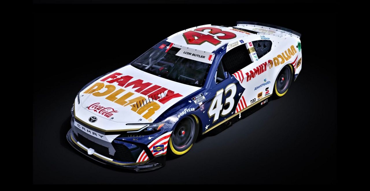 Erik Jones' car design for the Coca-Cola 600. (Legacy Motor Club)