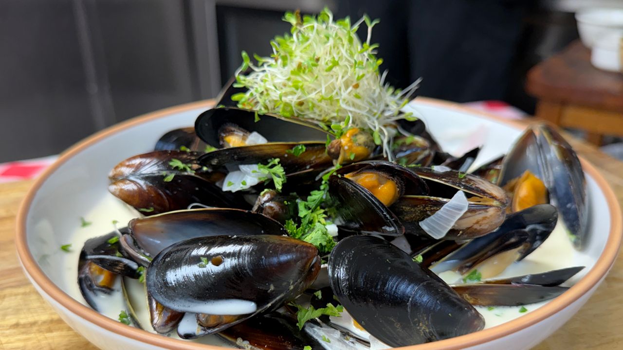 Magical mussels at Alsace French Bistro in Tierra Verde