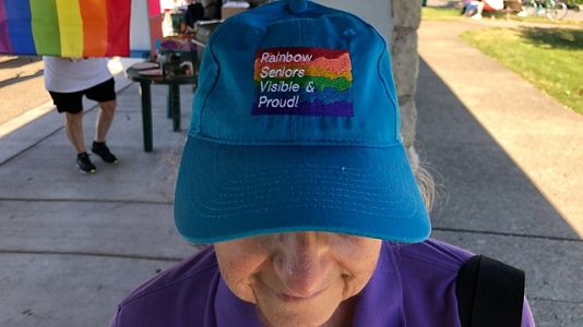 Rainbow Seniors Visible & Proud celebrate Pride Month