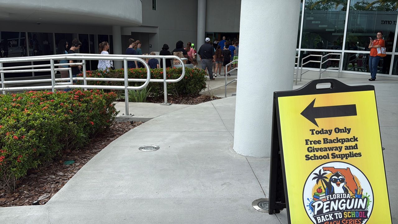 Back to School Bash sees crowds in Clearwater