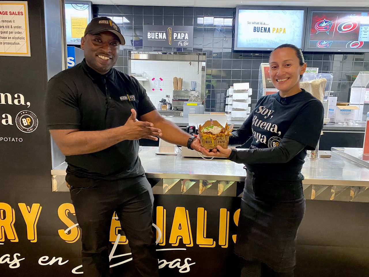 New fry bar at PNC arena