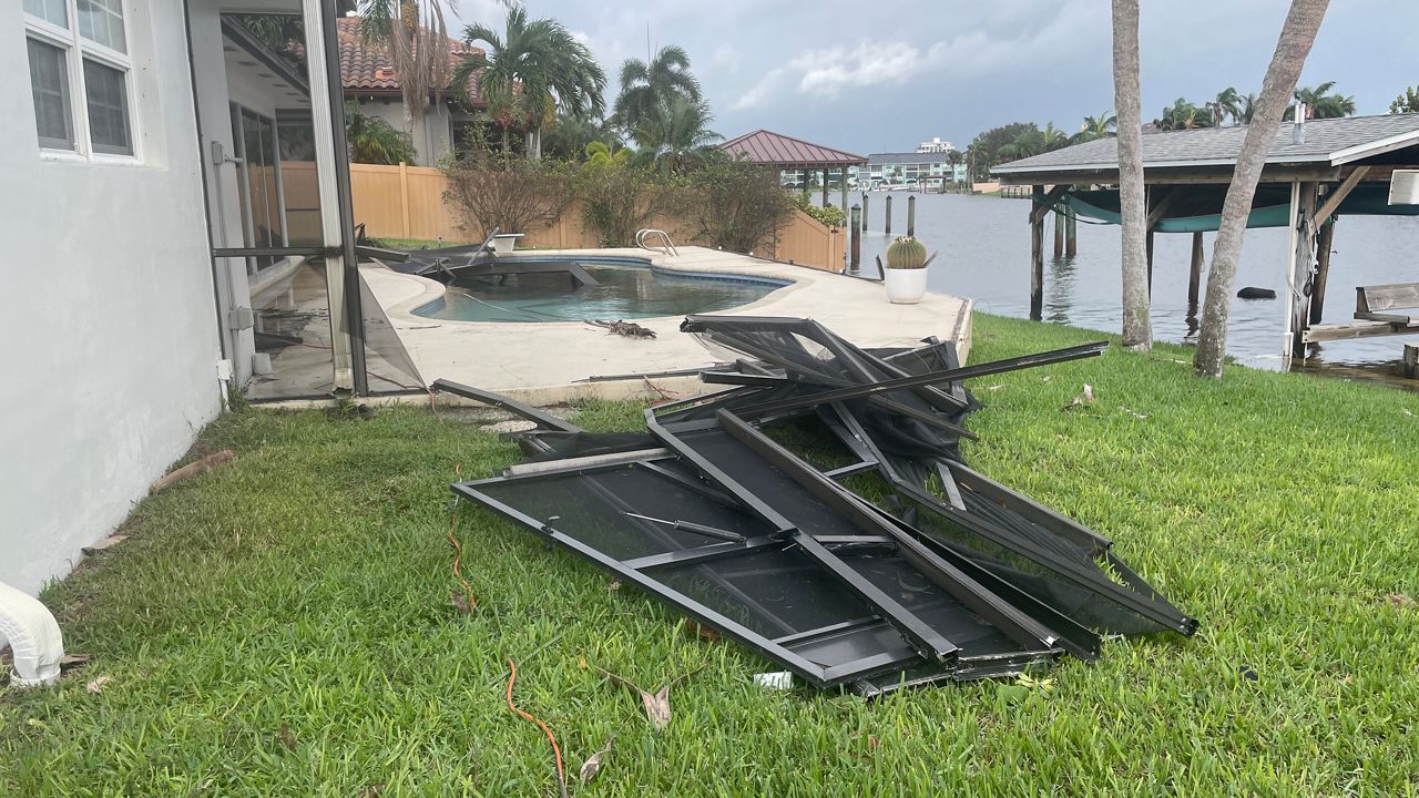 Cocoa Beach Pier damaged, neighbors clean up after Milton