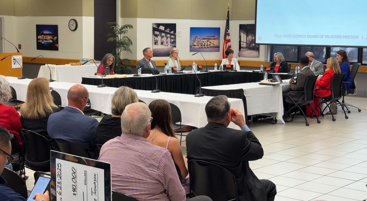 Polk State College trustee raises concerns over enrollment, transparency