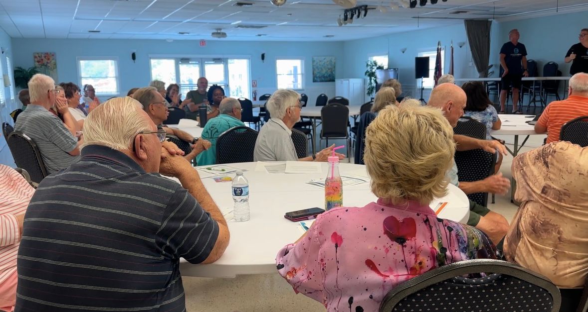The Senior Disaster Support Program prepares seniors to respond and recover together during a storm. (Spectrum Bay News 9/Lizbeth Gutierrez)