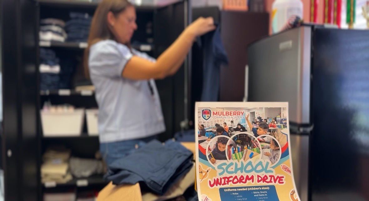 RCMA Mulberry uniform drive aims to ease back-to-school costs