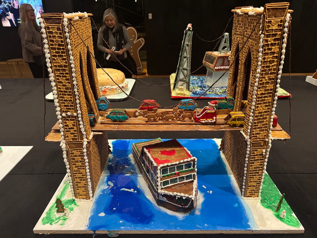 NYC landmarks recreated in gingerbread