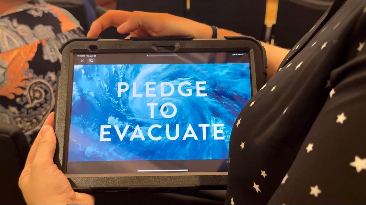 Oldsmar relaunches Pledge to Evacuate. (Spectrum News)