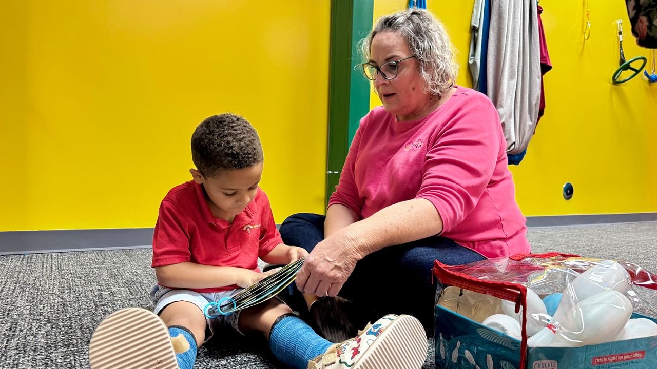 Jeremiah Toribio receives autism services at First Step Therapy. (Spectrum News)