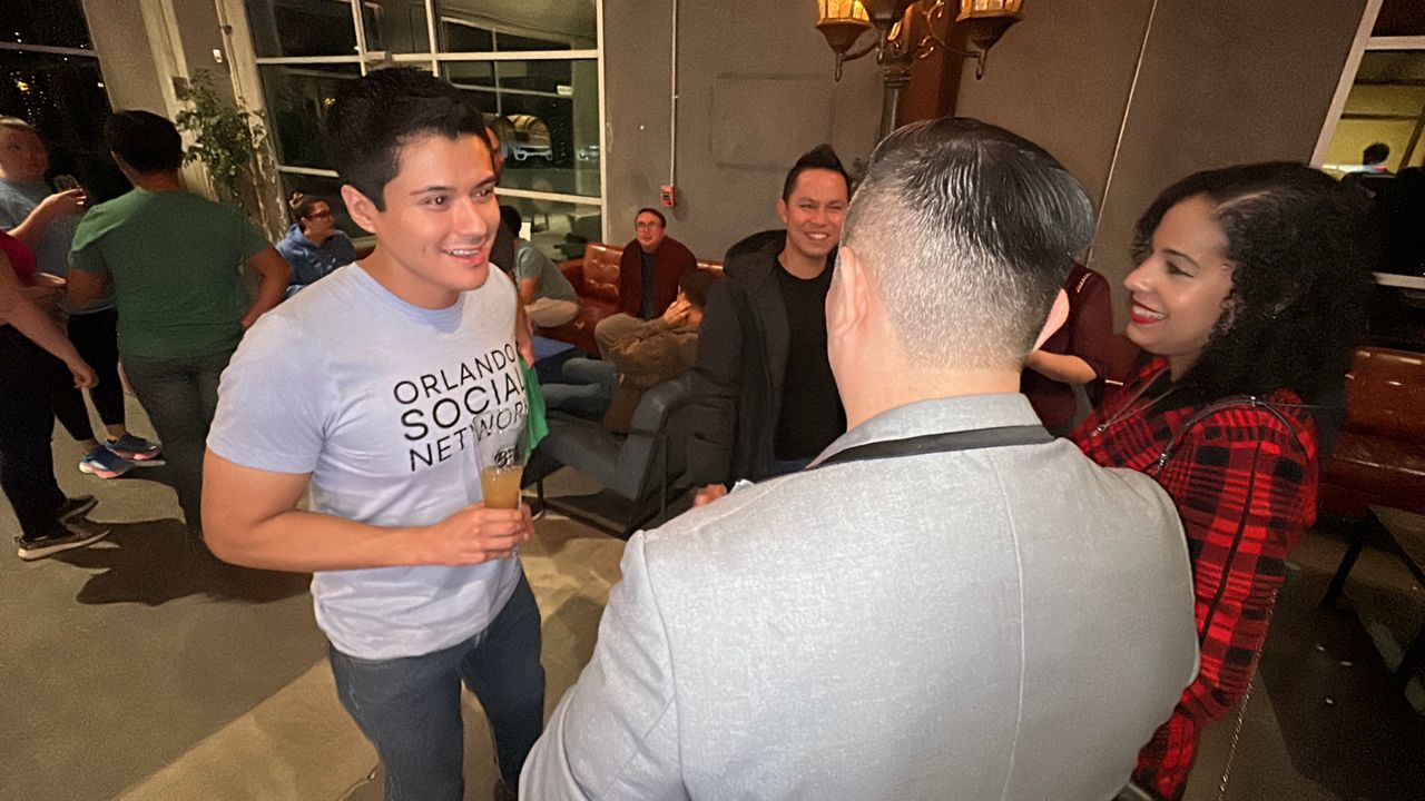 Luis Tacuri at a recent Orlando Social Network event