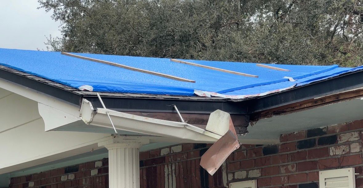 Some Tampa Bay area residents say they are concerned about the potential for more rainfall impacting their already damaged homes. (Spectrum News)